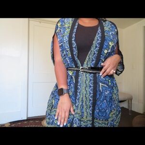 Multi color shawl